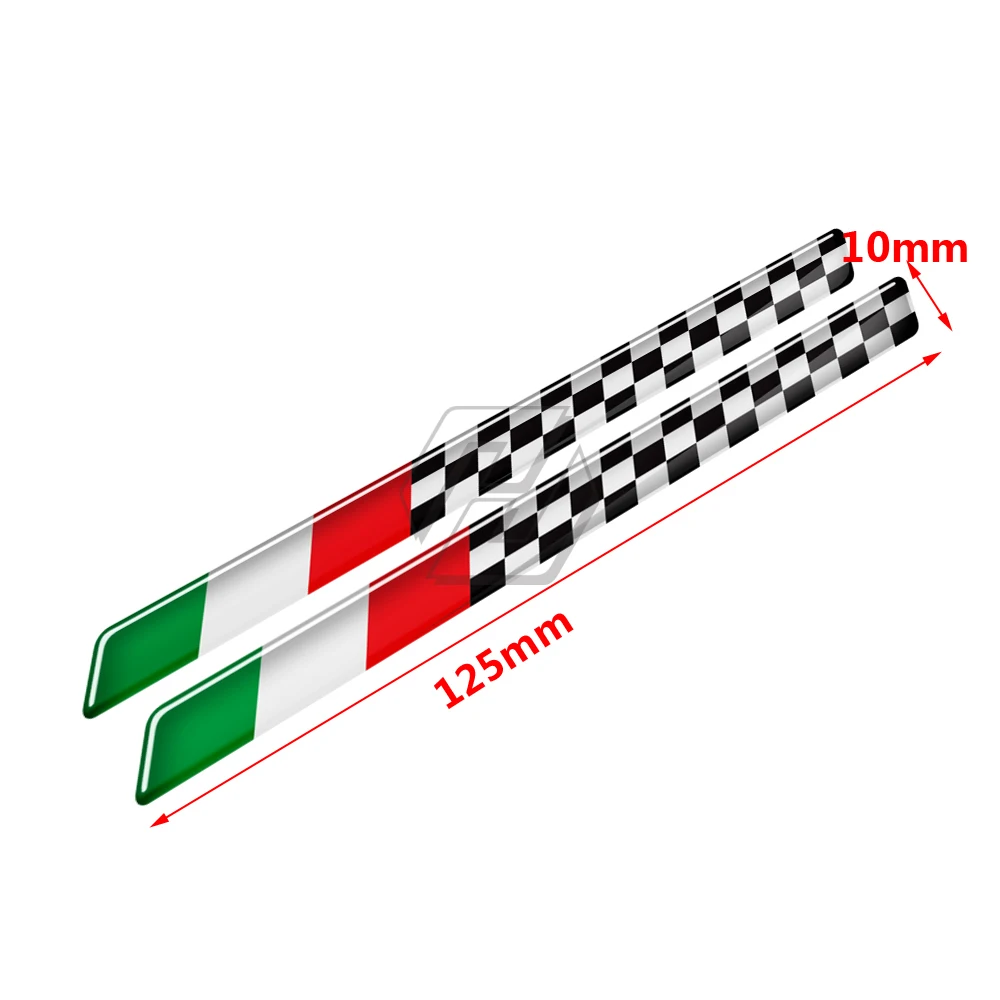 3D Motorcycle Sticker Italy Flag Motorbike Racing Car Decals | Автомобили и мотоциклы