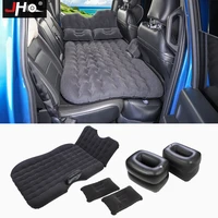 jho universal car air inflatable travel mattress bed for back seat multi functional sofa pillow outdoor camping mat cushion