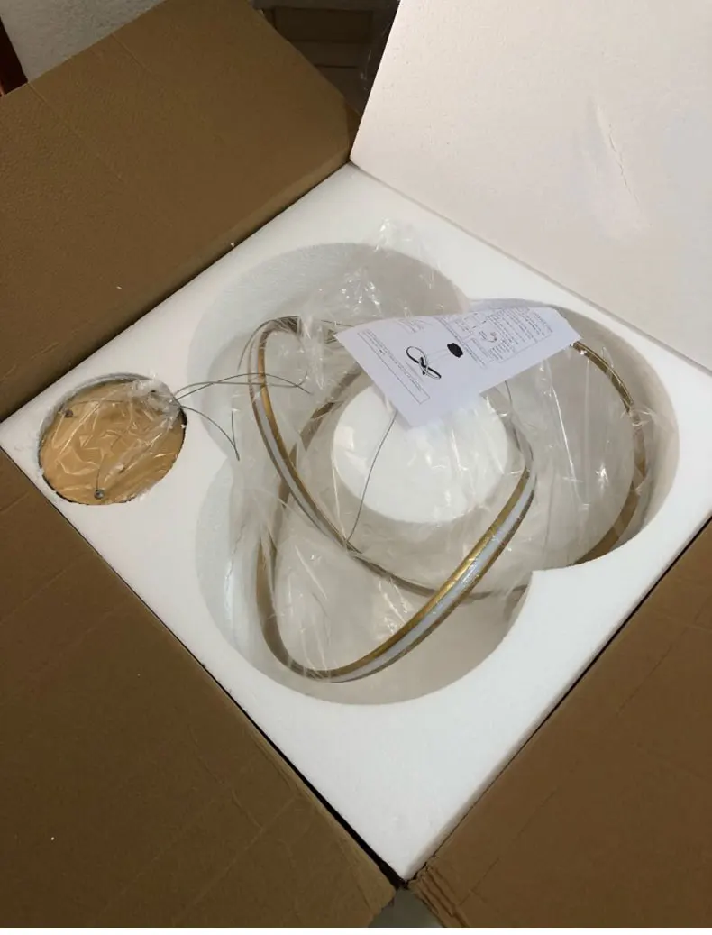 Креативный современный светодиодный подвесной светильник для столовой гостиной