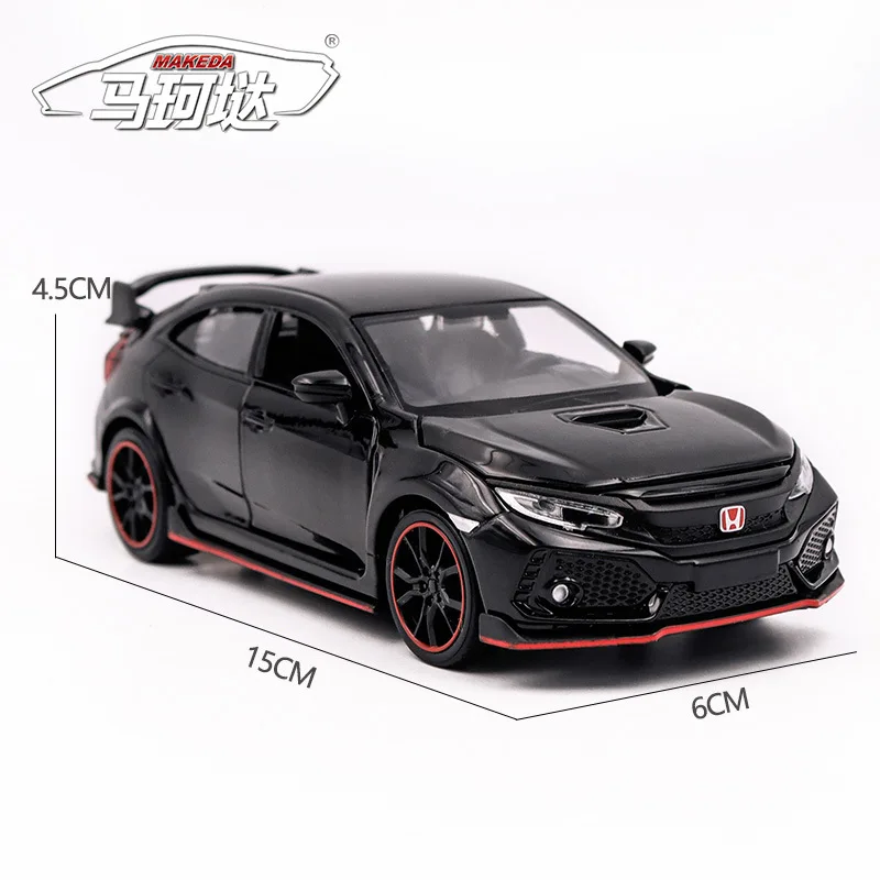 Литые под давлением коллекционные модели автомобилей 1:32 CIVIC игрушки из сплава