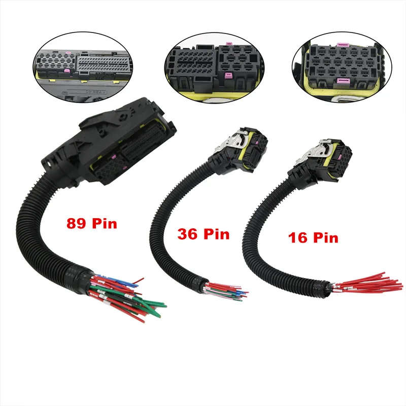 89Pin 36Pin 16Pin EDC7 соединитель для общей топливной системы компьютерная плата розетка