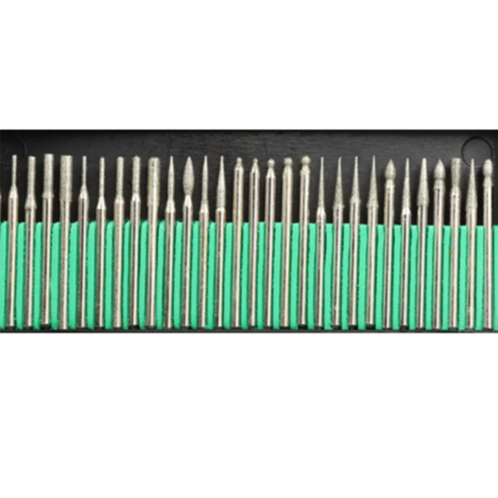 90 шт 1/8 дюймов для конических фрез алмазные шлифовальные заусенцев комплект