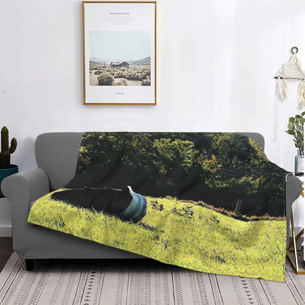 

Manta a cuadros para cama, colcha de playa, cobertor de Winter