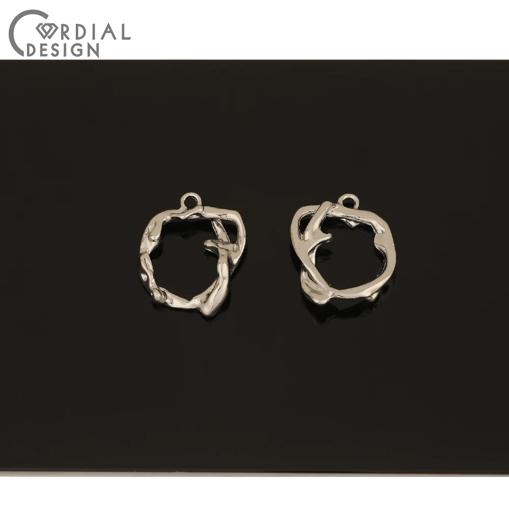 

Cordial Design 100Pcs 19*23MM Earrings Accessories/DIY Charms/Irregular Shape/Hand Made/Pendant/Jewelry Findings & Components