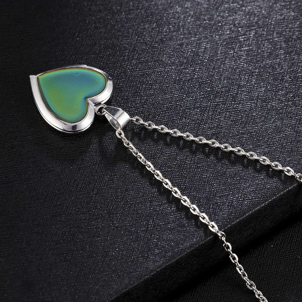 Романтическое ожерелье с фоторамкой и кулоном в виде сердца | Украшения