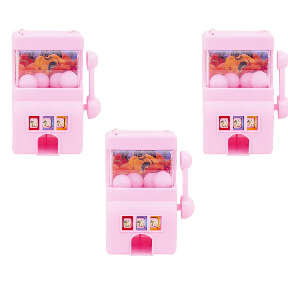 

3Pcs Mini Lottery Machine Interactive Plaything Birthday Gift (Random Style)