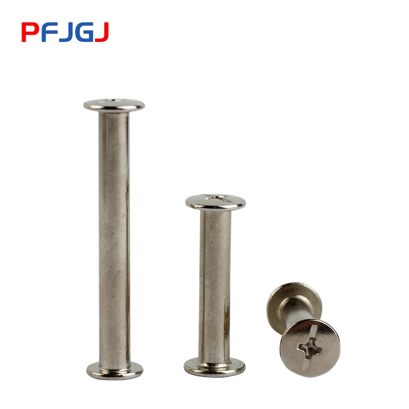 Винт для фотоальбома Peng Fa 304 винты из нержавеющей стали с серебристым счетчиком