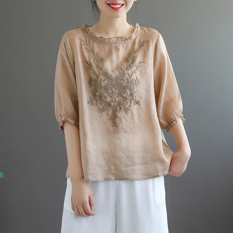 

Женская рубашка, весна-лето, футболка с коротким рукавом, повседневная, женская, модная рубашка, топы, плюс размер, женская одежда