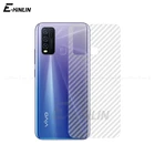 5 шт. Прозрачная мягкая 3D задняя пленка из углеродного волокна для VIVO Y21s Y21 Y33s Y31 Y20 Y30i Y30 Y20i Y20s G защита для заднего экрана не стекло