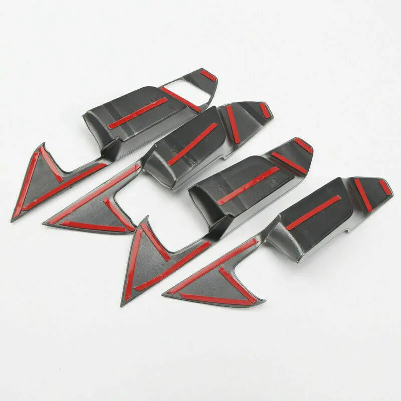 LHD ABS матовая внутренняя дверная ручка крышка чаши отделка 4 шт. для Toyota RAV4