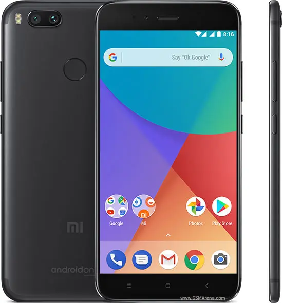 

Смартфон Xiaomi Mi A1/5x, 4 + 64 ГБ, 3080 мА ч, сканер отпечатка пальца, Android 7.1.2