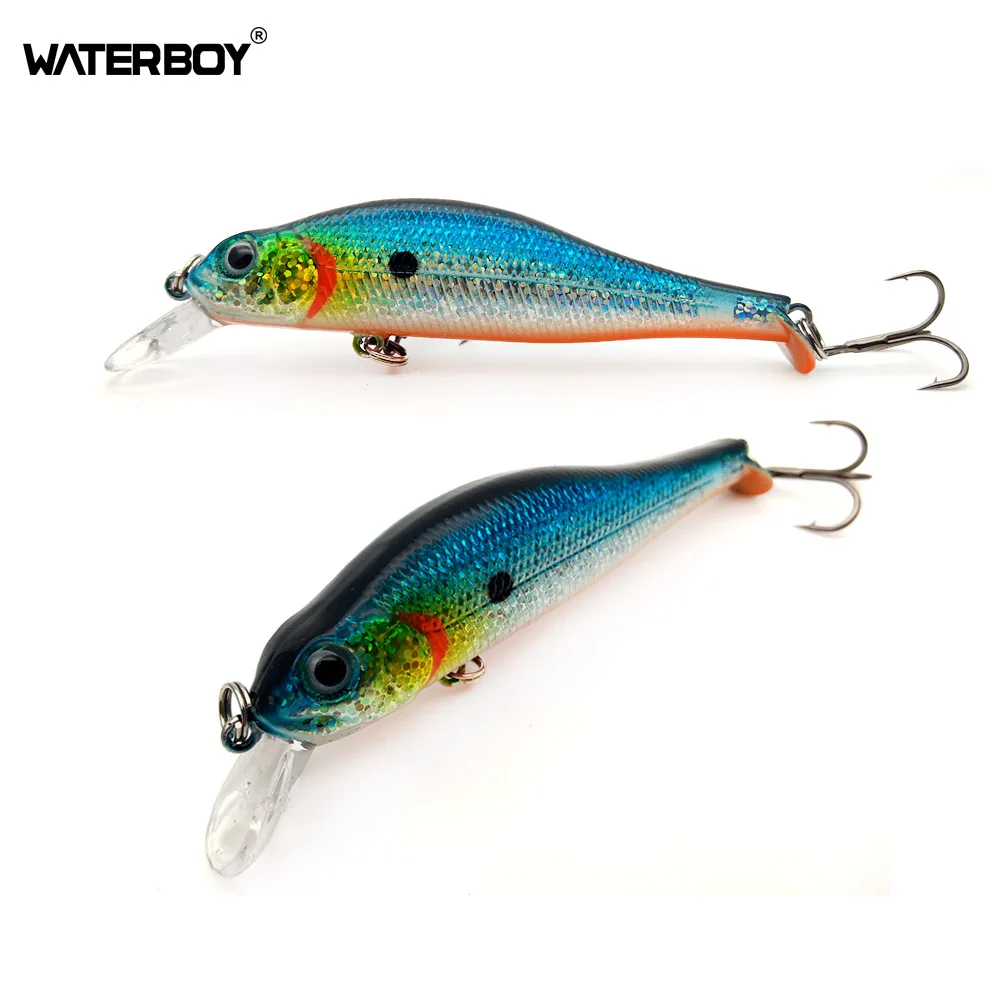 WATERBOY TW 8 см 10 г RipStop jerkbaitclassic Lifelike Wobbler приманка для плавания красочный спрей