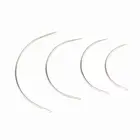 Набор иголки-Крючки из нержавеющей стали #191, изогнутая игла для ручного шитья, ремонтная кожаная игла для дивана