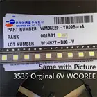 Светодиодная подсветка высокой мощности для WOOREE, 1000 шт., 2 Вт, 6 в, 3535 лм, холодный белый ЖК-подсветка для ТВ, приложение для ТВ