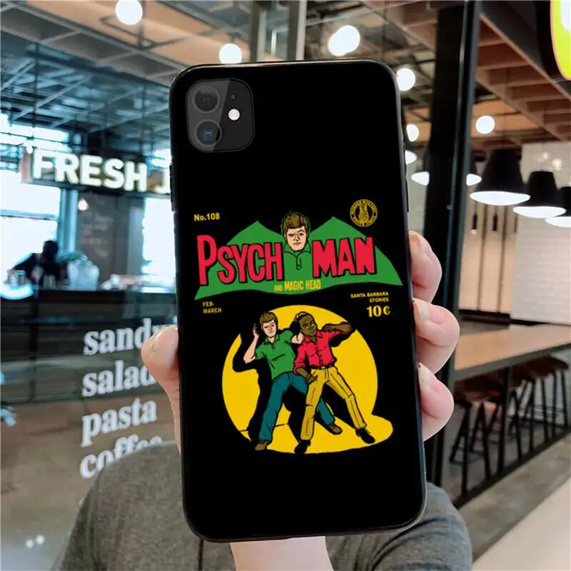 hotcashop psych fashion fun dynamic phone case for iphone 12 pro max mini 11 pro xs max 8 7 6 6s plus x 5s se 2020 xr case free global shipping