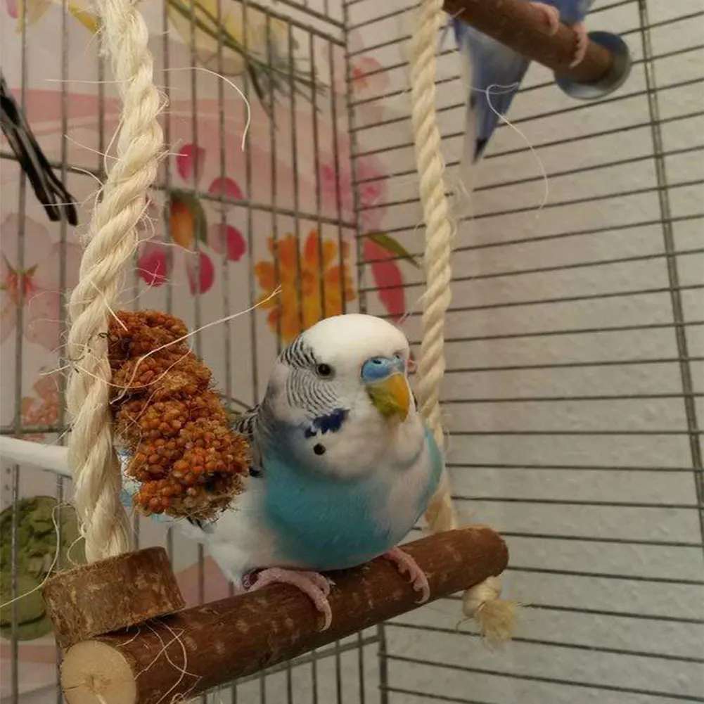 

Bird Toys Bird Trick Tabletop Toys Bird Trick Tabletop Toys Set Parrot Stand Rod For Education Play Gym Playground Activity