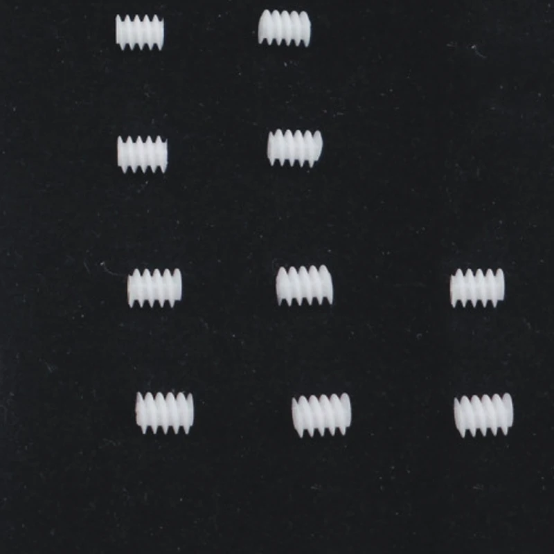 Рисунок 3 - белая правая пластиковая червячная турбина W6 * 82A