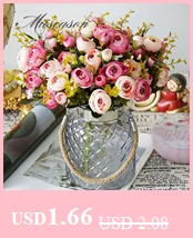1 шт. Европейский искусственный цветок 3 головки поддельные Eustoma Gradiflorus Lisianthus Рождество Свадьба Праздник декор дома 5 цветов
