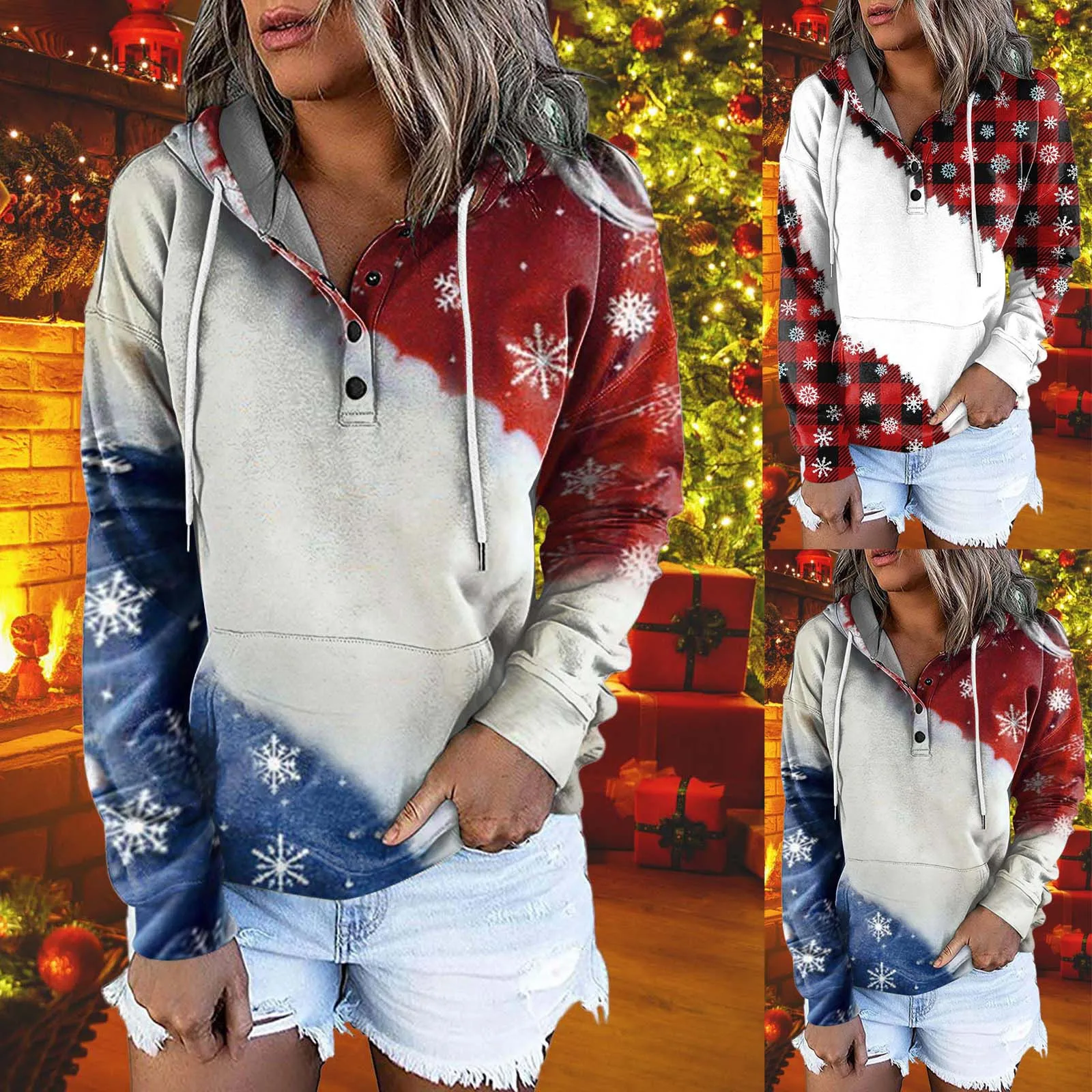 

Женские толстовки с капюшоном в стиле Харадзюку, Толстовка Оверсайз, зимняя модная теплая блузка с длинным рукавом и принтом, пуловер, уличн...