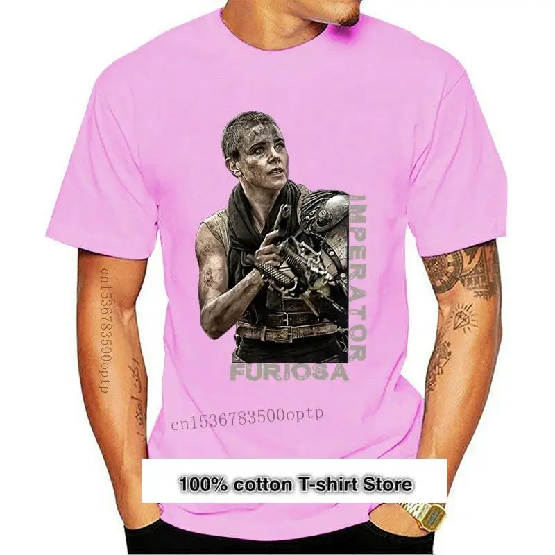 

Camiseta para hombre Charlize Theron Mad Max stiкает Imperator furosa Cool, nueva