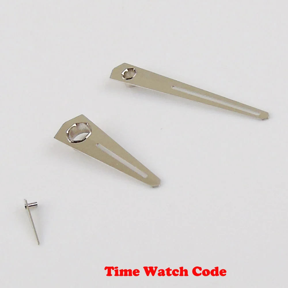 Серебряные детали для стрелок часов из нержавеющей стали иглы подходит 6497 6498