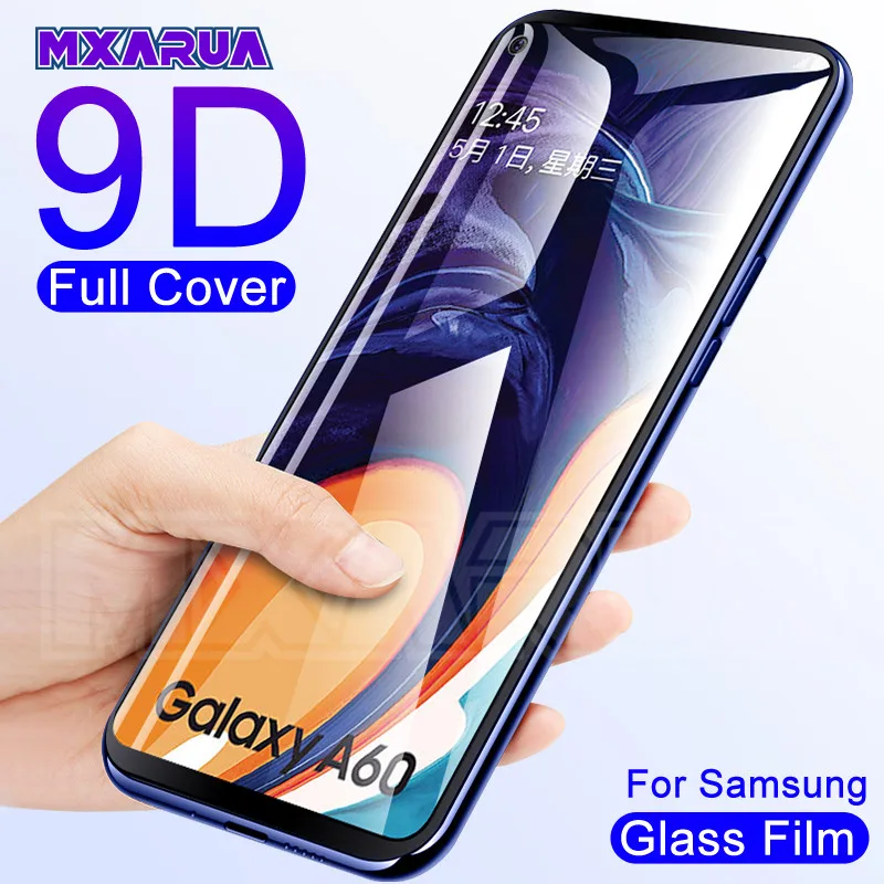 9D закаленное Стекло для samsung Galaxy A10 A20 A30 A40 A50 A60 A20E A40S Экран протектор samsung A70 A80 A90 Стекло M20 M30 M40