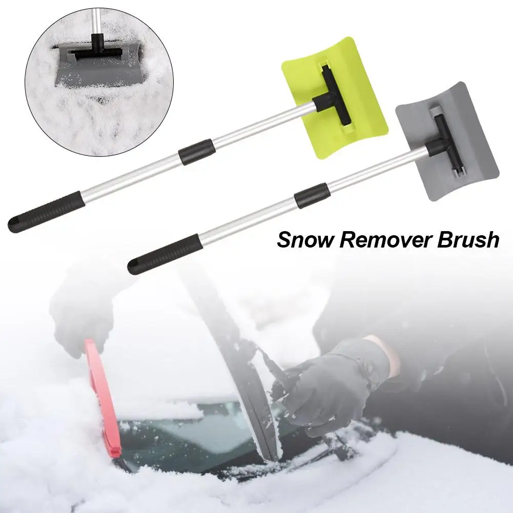 

Car Window Ice Scraper Durable High Quality Auto Telescopic Windshield Snow Remover Brush For Vehicle Winter Universal