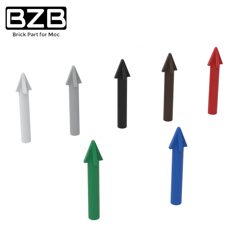 BZB MOC 18041 стрела копье жавелин гарпун высокотехнологичная модель строительных