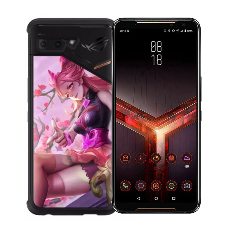 Оригинальный чехол Aero для ASUS ROG Phone 2 объемный черный полый игрового телефона II