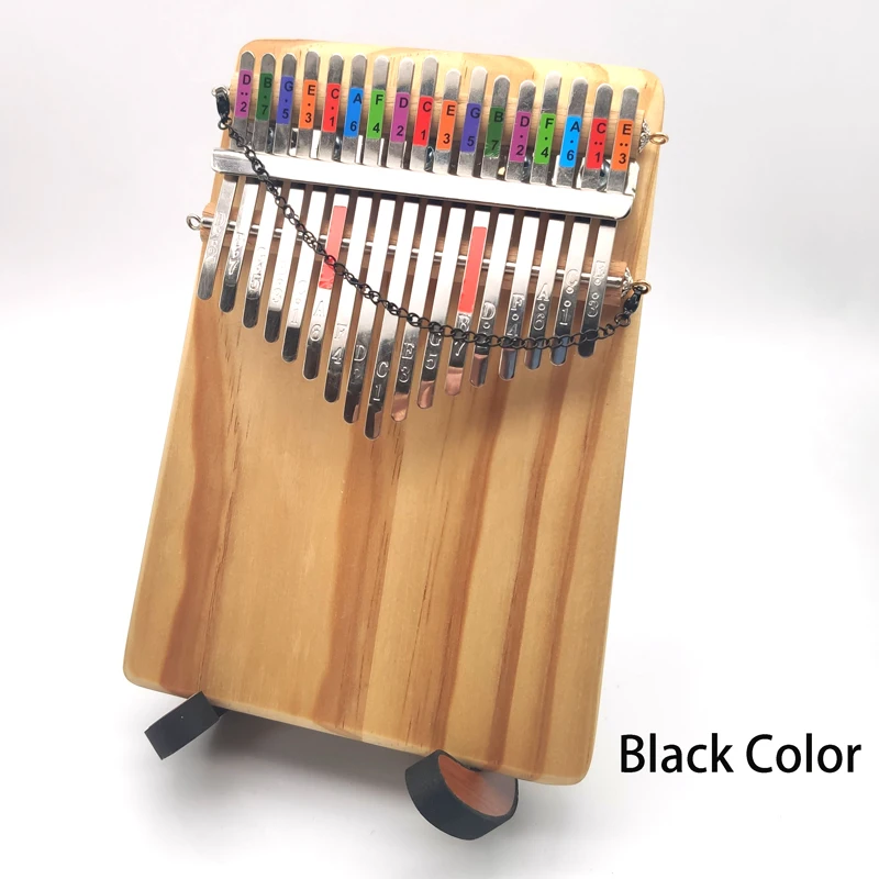 DIY Kalimba 17 ключей тремоло цепь для Kalimbas большой палец пианино песчаная звуковая