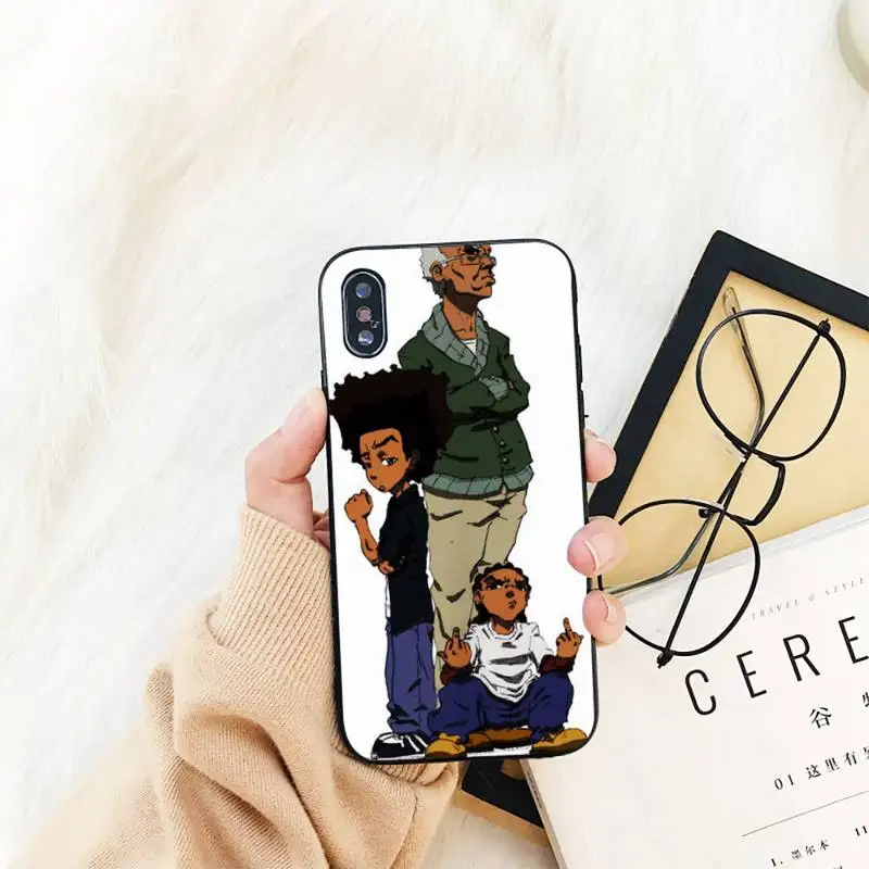 

YNDFCNB The Boondocks Phone Case For iPhone 11 8 7 6 6S Plus X XS MAX 5 5S se 2020 11 12pro max iphone xr case