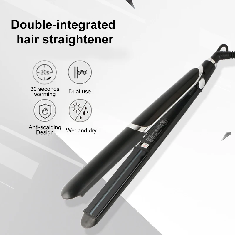 Профессиональный Выпрямитель для волос щипцы завивки керамический турмалин