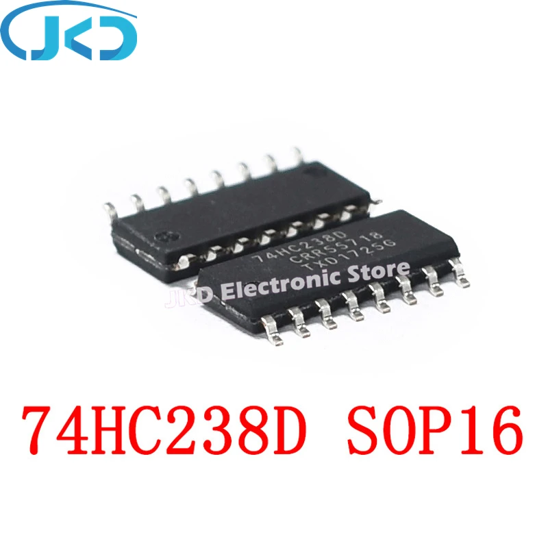 

10 шт. 74HC238DR 74HC238D 74HC238 SOP-16 Новая интегральная схема