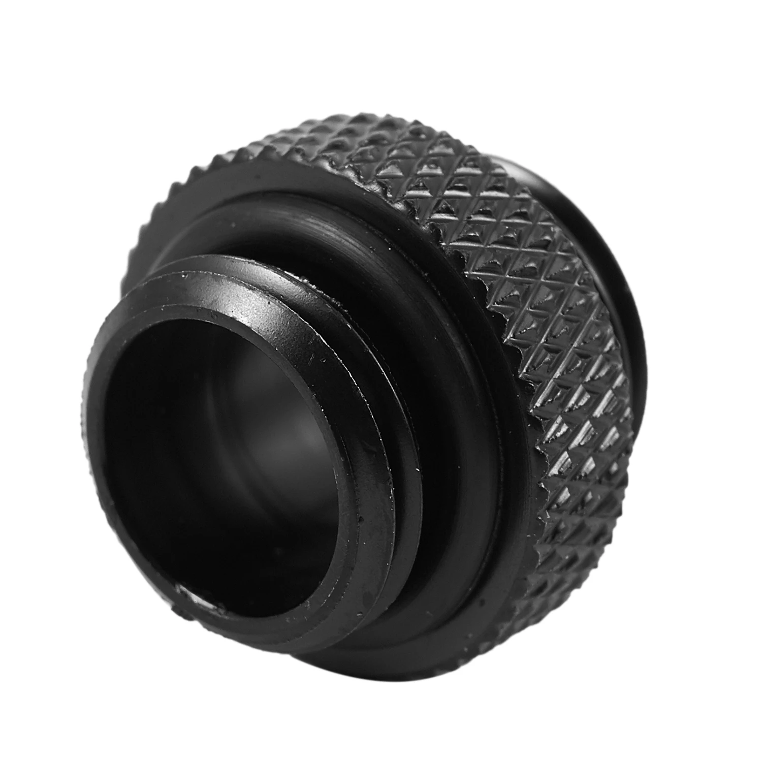 

2Pcs G1/4 Mini External Thread Male To Male Water Cooling Rotary Fitting Adapter Water Cooling Connector Radiator Components Bla