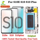 Супер AMOL Дисплей для SAMSUNG S10 Plus SM-G9750 G975F ЖК-дисплей сенсорный экран дигитайзер для Samsung Galaxy S10E S10 ЖК-экран