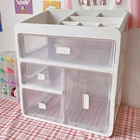 Ins Настольный ящик для хранения косметики, настольная полка, для студенческого общежития, Настольный ящик для предмета, совершенно новый