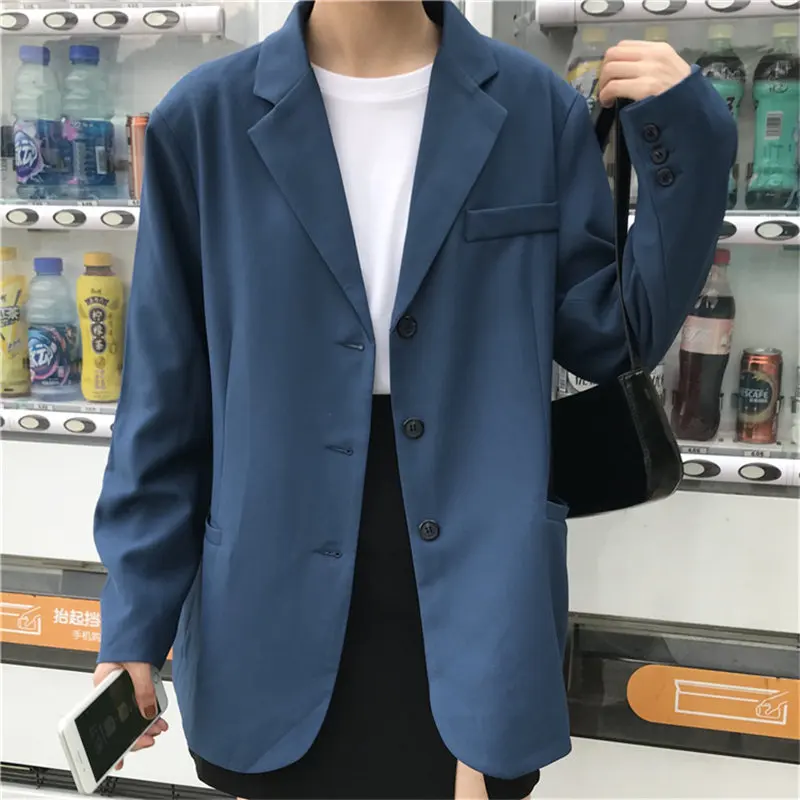 Модные женские блейзеры HziriP в ретро стиле свободные шикарные английском 2019