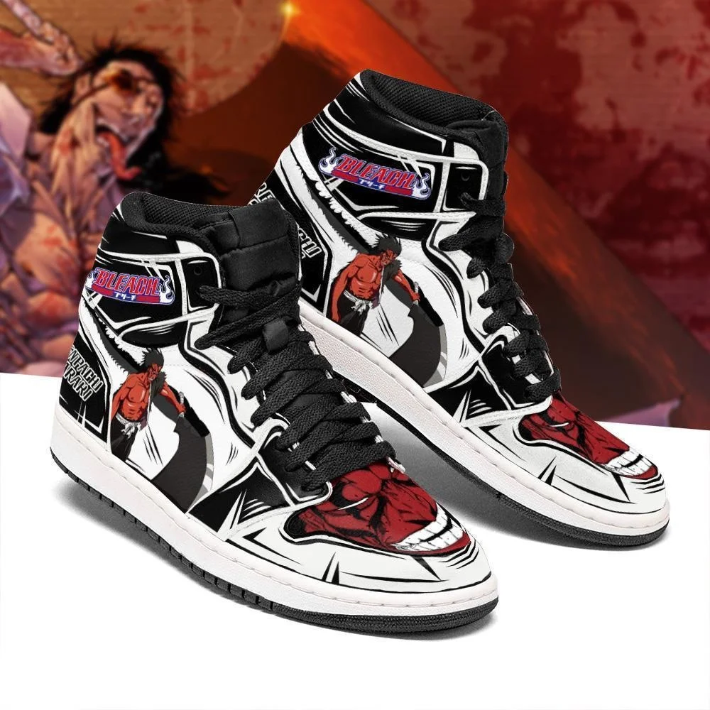 

Kenpachi Sneakers Bankai Bleach Anime Shoes Fan Gift Idea MN05
