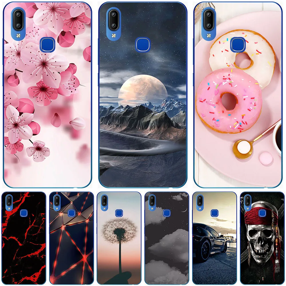 

Phone Bags & Cases For Vivo Y93 (Russia, India) Y93 (Thailand) Y93 Lite Y95 Case Cover Fashion marble Inkjet Painted Shell Bag