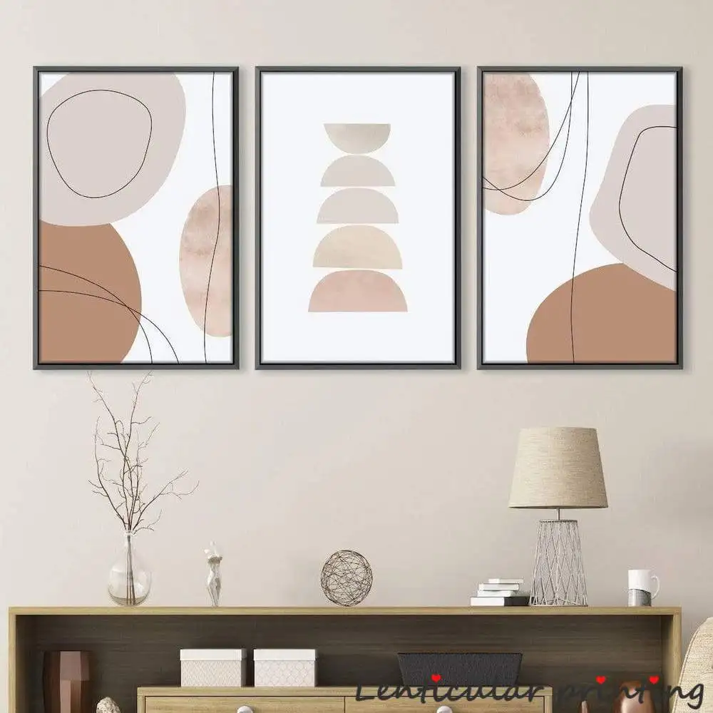 Абстрактный пастельный постер современная картина украшение для гостиной