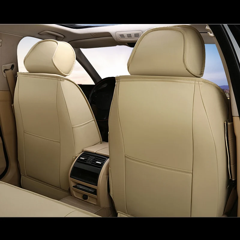 Чехлы AUSFTORER из натуральной кожи для сиденья KIA Cadenza 2012 чехлы на автомобильные