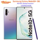 Samsung Galaxy Note10 + Note10 Plus смартфон с 5,7-дюймовым дисплеем, восьмиядерным процессором Exynos 6,8, ОЗУ 12 Гб, ПЗУ 256 ГБ