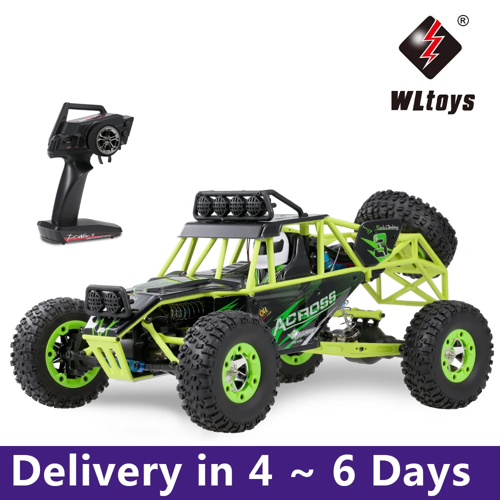 Оригинальный Wltoys 1/12 12428 Радиоуправляемый автомобиль 50 км/ч высокоскоростная