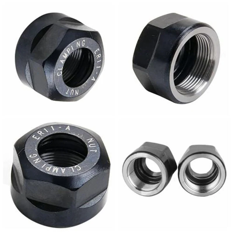 

ER11 A Type Collet Clamping Nut For ER Collet Milling Tapping CNC Chuck Lathe Milling Cutter Router Bit Holder Free Shipping