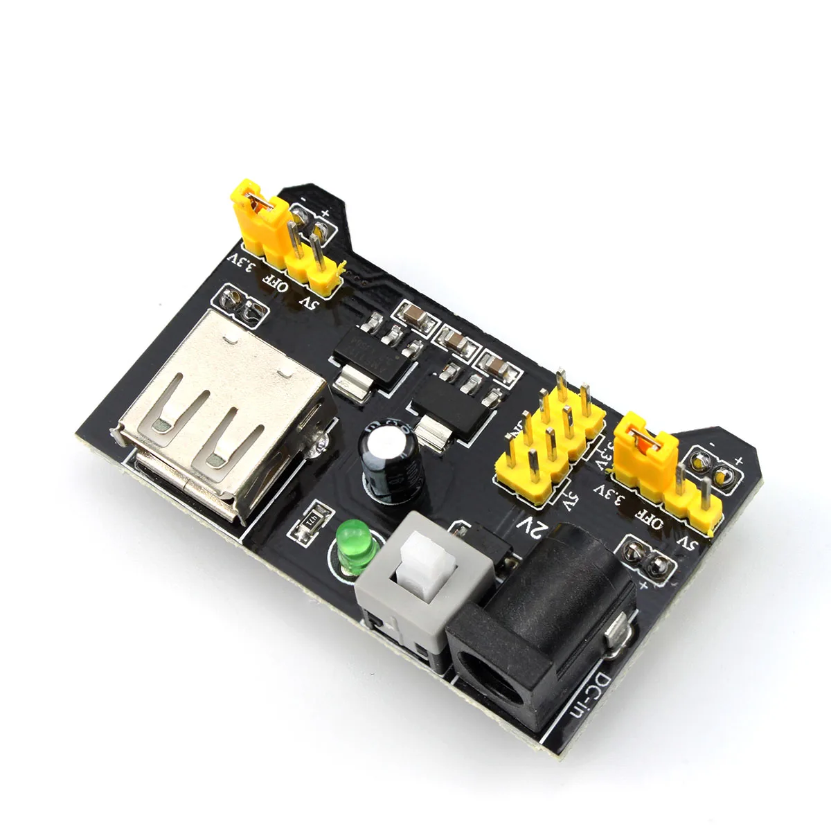 Макет Питание модуль MB102 3 V 5V 2 полосная пайки Напряжение регулятор DIY для