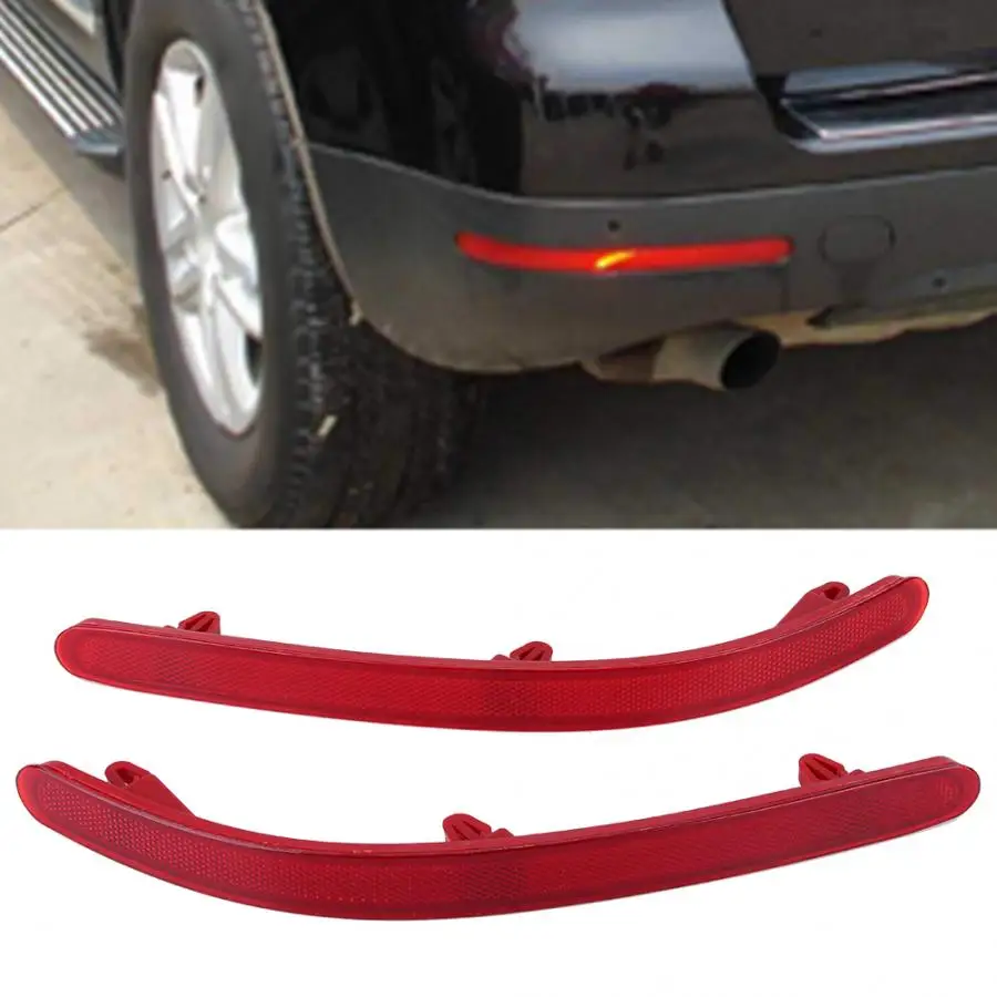 1 пара авто стайлинг хвост заднего бампера отражатель светильник 7L6945106A 7L6945105A для