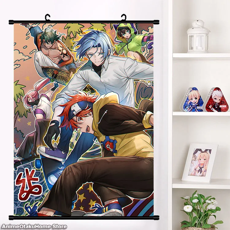 

NEW Anime SK8 the Infinity SK EIGHT Reki Kyan Langa Hasegawa Miya Chinen Wall Scroll Mural Poster Wall Hang Poster Home Decor