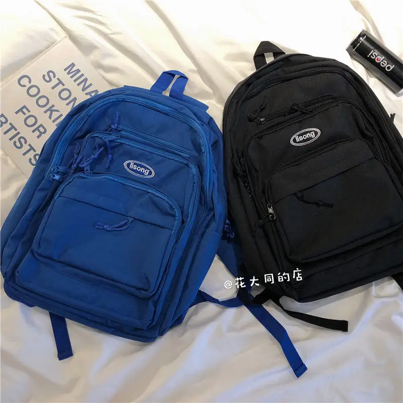 Подростковая школьная сумка для мальчиков и девочек женский рюкзак школьные