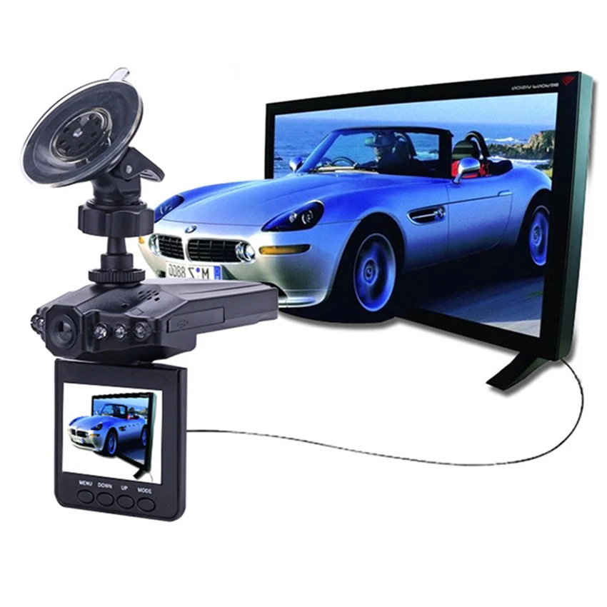 Видеорегистратор автомобильный 2 4 дюйма 270 градусов с светодиодный к