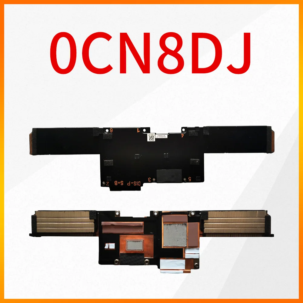 

Original CN8DJ 0CN8DJ Heatsink Suitable For Dell XPS 17 9700 P5750 Cooling Copper Tube Radiator